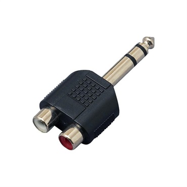 TRUE DYNA TDF311 StPhone (M) / RCA (F) x 2 変換プラグ (トゥルーダイナ)(変換アダプター)