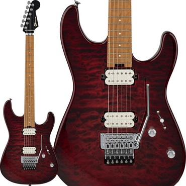 Charvel Pro-Mod Plus San Dimas Style 1 HH FR CM (Sangria Burst/Carmalized Maple)