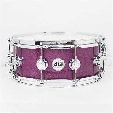 【秋のスーパーセール】DRX15514SSC099 [Collector's Pure Maple Snare Drum VLT Shell 14×5.5 / Purple Glass FinishPly]【店頭展示特価品】