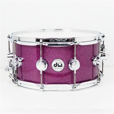【創業50周年大決算SALE】DRX16514SSC099 [Collector's Pure Maple Snare Drum VLT Shell 14×6.5 / Purple Glass FinishPly]【店頭展示特価品】