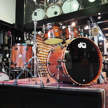 【創業50周年大決算SALE】Collector's Pure Maple 4pc Drum Kit [BD22，FT16，TT12&10 /333 Shell/ Santos Rosewood Exotic Wood Finish]【店頭展示特価品】
