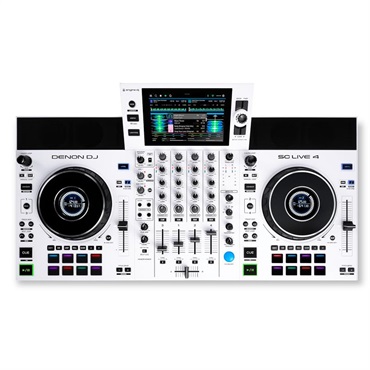 SC LIVE 4 WHITE 【Apple Music対応】【オールインワン型スタンドアローンDJコントローラー】(デノンディージェー)