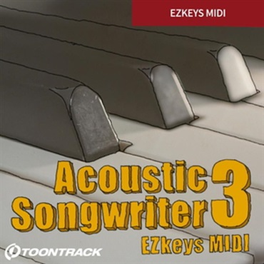 【トゥーントラックドラム系スーパーセール！】KEYS MIDI - ACOUSTIC SONGWRITER 3(オンライン納品)(2時間以内に納品)