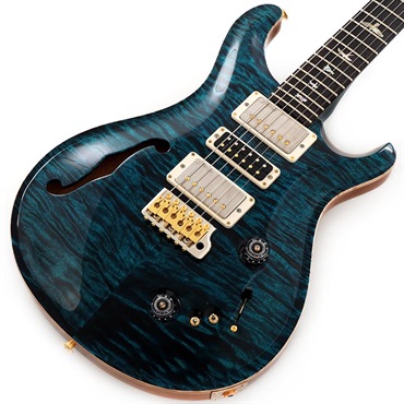 【Paul Reed Smith氏サインイン入りバックプレート付属！】 Ikebe 50th Anniversary Wood Library Special Semi-Hollow (Teal) SN.0401649