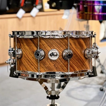 【創業50周年大決算SALE】DRX66514SSC635 [Collector's Pure Maple Old Style VLT Shell 14×6.5 / Natural Hard Satin Over Twisted Tropical Olive] 【在庫処分特価品】