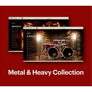 Addictive Drums 2 : Metal & Heavy Collection (アディクティブドラム)(オンライン納品)