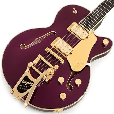 GRETSCH Professional Collection Broadkaster Jr. LX Center Block with String-Thru Bigsby （Blackberry／Ebony）