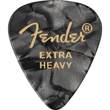 【夏先取り大特価セール】Premium Celluloid Picks， 351 Shape -12 Pack【Extra Heavy/Black Moto】(#1980351643)