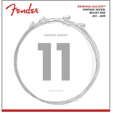 Original Bullet(TM) 3150M， Pure Nickel， Gauges .011-.049(#0733150408)