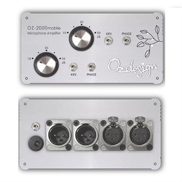 oz design 【受注生産品:2~3週間程度】OZ-2000 mobile(オズデザイン)(マイクプリアンプ)(2ch)(小型)(OEPトランス搭載)