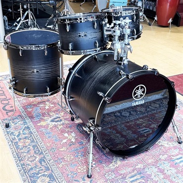 LIVE CUSTOM HYBRID OAK 4pc Drum Set [LHB2218 + LHP6F3 (BD22，FT16，TT12＆10) / UZUチャコールサンバースト (UCS)