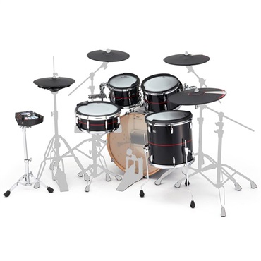 EMPP925SP/C #758 [e/MERGE PRO - Piano Black w/Red Stripe]