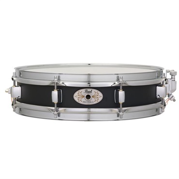 S1330B [Steel Effect Piccolo Snare Drum 13''×3'' w/Black Finish]【海外モデル】