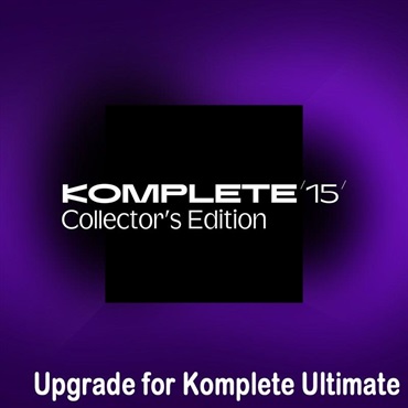 【夏のボーナスセール】Komplete 15 Collectors Edition Upgrade for Komplete Ultimate 【数量限定超特価】(オンライン納品) (ネイティブインストルメンツ)(コンプリート)