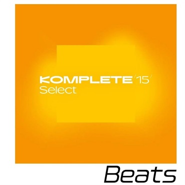 Native Instruments 【夏のボーナスセール】Komplete 15 Select Beats 【バージョン15数量限定超特価】(ネイティブインストルメンツ)(コンプリート)(オンライン納品)