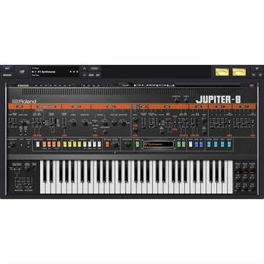 JUPITER-8 Software Synthesizer [Lifetime Key] (ローランド)(ソフトシンセ)(オンライン納品)(2時間以内に納品)