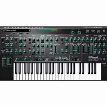 Roland SYSTEM-8 Software Synthesizer [Lifetime Key] (ローランド)(ソフトシンセ)(オンライン納品)(2時間以内に納品)