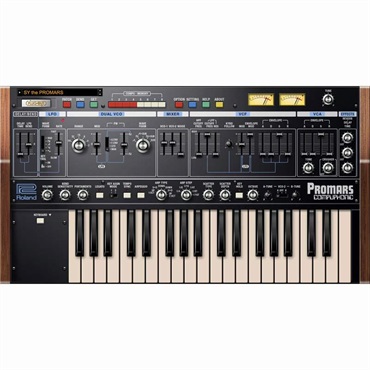 PROMARS Software Synthesizer [Lifetime Key] (ローランド)(ソフトシンセ)(オンライン納品)(2時間以内に納品)