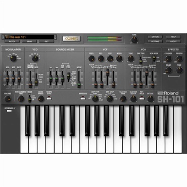 SH-101 Software Synthesizer [Lifetime Key] (ローランド)(ソフトシンセ)(オンライン納品)(2時間以内に納品)