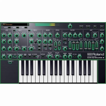 SYSTEM-1 Software Synthesizer [Lifetime Key] (ローランド)(ソフトシンセ)(オンライン納品)(2時間以内に納品)
