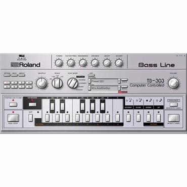 TB-303 Software Bass Line [Lifetime Key] (ローランド)(ソフトシンセ)(オンライン納品)(2時間以内に納品)
