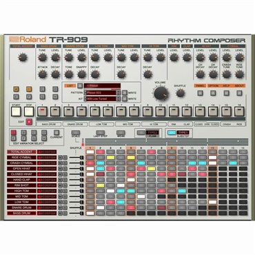 TR-909 Software Rhythm Composer [Lifetime Key] (ローランド)(ソフトシンセ)(オンライン納品)(2時間以内に納品)