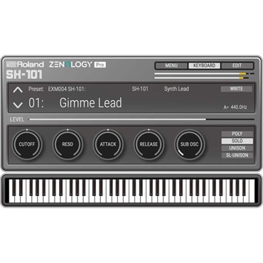 SH-101 Model Expansion [Lifetime Key] (ローランド)(ソフトシンセ)(オンライン納品)(2時間以内に納品)