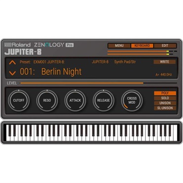 JUPITER-8 Model Expansion [Lifetime Key] (ローランド)(ソフトシンセ)(オンライン納品)(2時間以内に納品)
