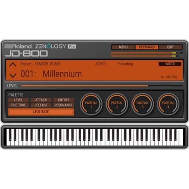 JD-800 Model Expansion [Lifetime Key] (ローランド)(ソフトシンセ)(オンライン納品)(2時間以内に納品)