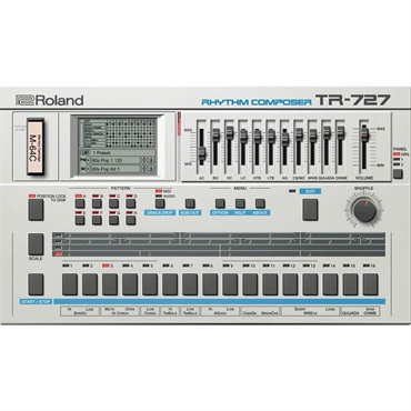 TR-727 Software Rhythm Composer [Lifetime Key] (ローランド)(ソフトシンセ)(オンライン納品)(2時間以内に納品)