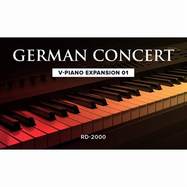 V-Piano Expansion 01 German Concert [RD-2000専用V-Piano Expansion] [Lifetime Key] (ローランド)(RD-2000)(オンライン納品)(2時間以内に納品)
