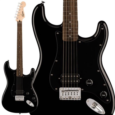 【キズ有アウトレット品！】 Squier Sonic Stratocaster HT H (Black/Laurel Fingerboard)