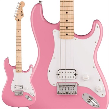 【キズ有アウトレット品！】 Squier Sonic Stratocaster HT H (Flash Pink/Maple Fingerboard)