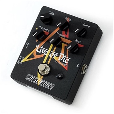 【箱に直筆サイン入り！】AT-222ODD Live or Die/OverDrive Distortion [AKIRA TAKASAKI Signature Pedal]（キャッツファクトリー）オーバードライブ　ディストーション　高崎晃