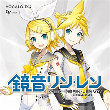 KAGAMINE RIN/LEN V4 ENGLISH (鏡音リンレン)(ボーカロイド)(オンライン納品)(2時間以内に納品)