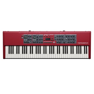 Nord（CLAVIA） Nord Piano 6 73 (ノード)(73鍵)(ステージピアノ)(トリプルセンサー鍵盤)(Nord Piano6)※配送事項要ご確認