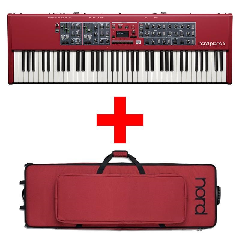 Nord Piano 6 73+専用キャリングケースセット (ノード)(73鍵)(ステージピアノ)(トリプルセンサー鍵盤)(Nord Piano6)※配送事項要ご確認の商品画像