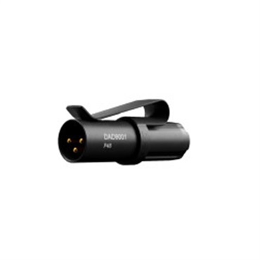 DAD9001 変換コネクター（MicroLock→XLR3ピン)(ディーピーエーマイクロホンズ)(4099 CORE+用)(拡張パーツ)