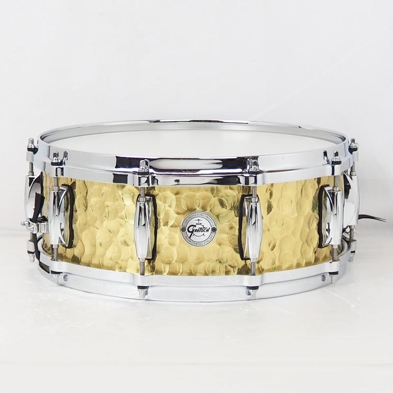 S1-0514-BRH [Full Range Snare Drum / Hammered Brass 14×5]【店頭展示特価品】の商品画像