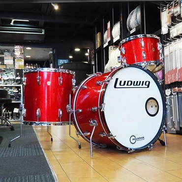60s 3pc Drum Set [22BD，13TT，16FT][Protectionracketケース&タムマウント用スネアスタンド付属]