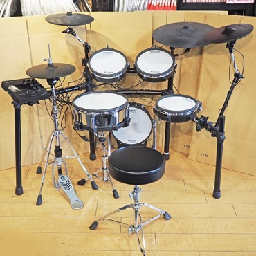 USED 中古 TD-27KV-S  [キックパッドアップグレード済み/スネアスタンド・ハイハットスタンド・ドラムスローン付属]
