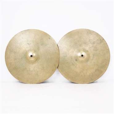 Zildjian VINTAGE 60s A Zildjian HiHat 14 Pair [Top:906g/Bottom:926g]
