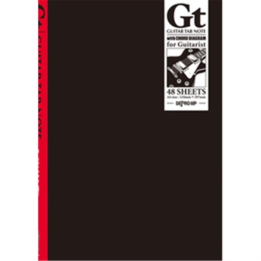 ギターTABノート　コードダイアグラム付き
