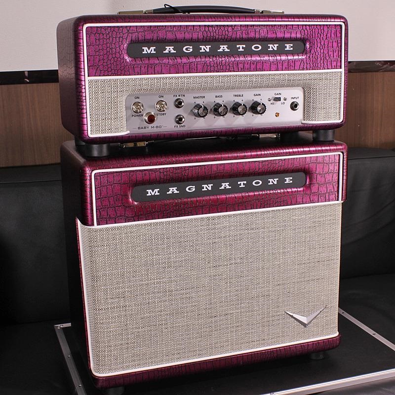 Billy Gibbons Collection Baby M-80 Head & 1x10 Cabinet Set CHROME GRAPEの商品画像