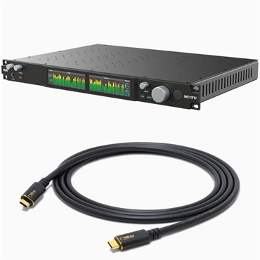 MOTU 16A Gen2 + Oyaide SCI-04　セット(モツ)(USB4)(Thunderbolt4)(オーディオインターフェイス)(オヤイデ)(Thunderbolt3互換USB4 Type-C-Type-C　1.2ｍ)