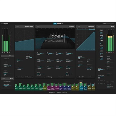 Softube Console 1 Core Mixing Suite(ソフチューブ)(プラグインソフト)(オンライン納品)