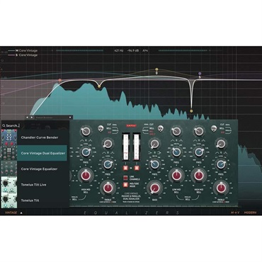 Equalizers + Core Vintage Equalizers(ソフチューブ)(プラグインソフト)(オンライン納品)