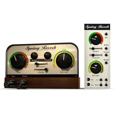 Spring Reverb(ソフチューブ)(プラグインソフト)(オンライン納品)