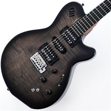 Godin XTSA(Synth-Acces) Trans Black Flame 展示特価