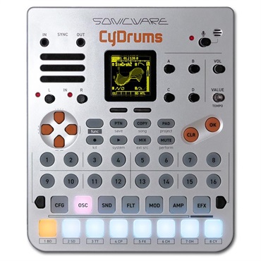 【夏先取り大特価セール】CyDrums (イントロプライス・在庫限り!) ソニックウェア エクスプレッシブ・ドラム・シンセサイザー